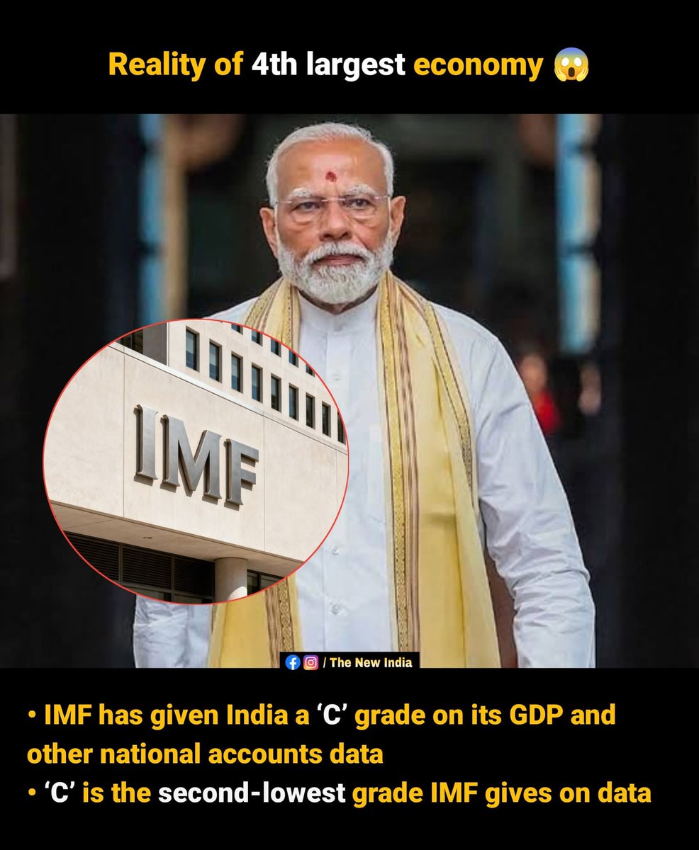 RavinderKapur2's tweet image. IMF Delivers A Tight Slap On the Face of Narendra Modi 🤡
