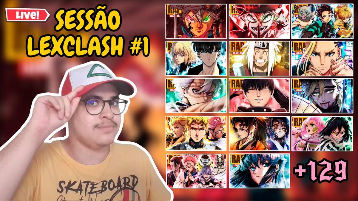 AikawaOficial's tweet image. SESSÃO LEXCLASH #1 (AO VIVO) - MISSÃO REAGIR A 150 MÚSICAS
@lexclash

Hoje às 15:00, espero vocês ❤️🫡

#aikawareact #react #rapgeek #músicageek #aovivo #anime #mangá #série #desenho #jogo #game #rapgame #sessãoaleatória #sessãolexclash #sessãolexclash1
