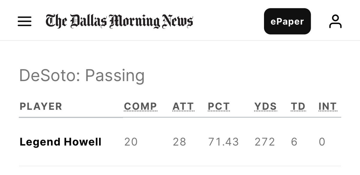 Legend Howell tweet media