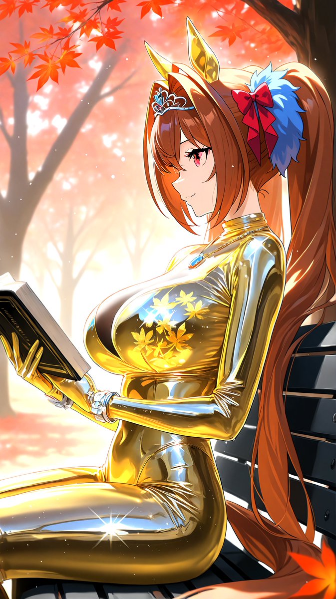 読書の秋も、もう終わり
キラキラボディストッキングのダイワスカーレットさん
SFW