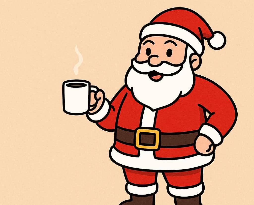 $Santa’s time is approaching fast. 🎅📈