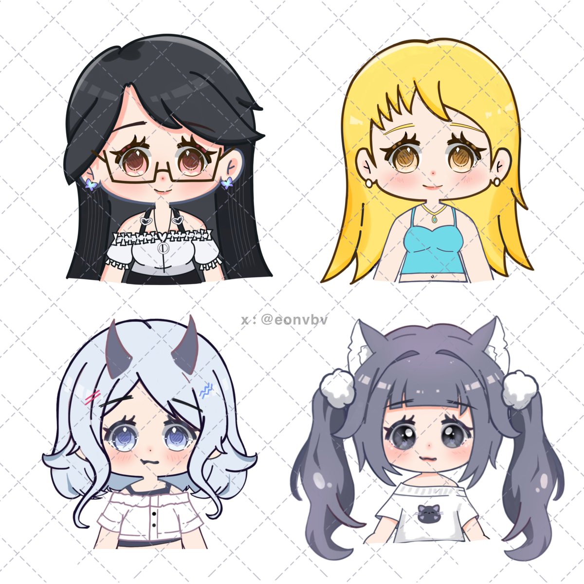 eonvbv's tweet image. 🩷 Chibi Commission Sale: 50% OFF! Get yours today! 🩷