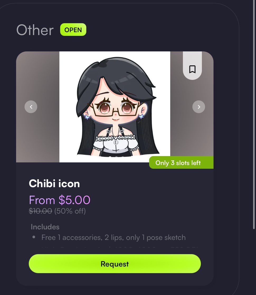 eonvbv's tweet image. 🩷 Chibi Commission Sale: 50% OFF! Get yours today! 🩷