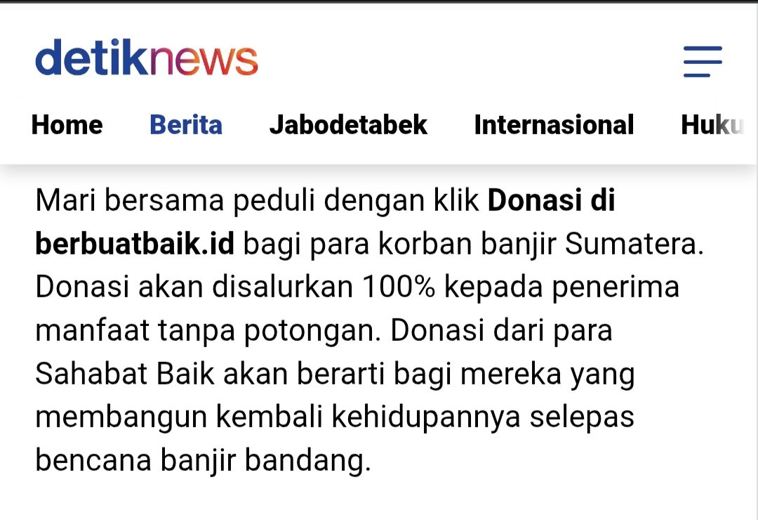 Keyhriss's tweet photo. Info gess klo ada yang mau donasi hati-hati jangan ke orang2 yg kurang kredibel, mending cari infonya di media kredibel kaya ini nih

sodara ku berangkat kesana, kalo ada yang niat mau bantu tp gabisa kesana, bisa melalui donasi ya

ini link beritanya
https://t.co/SG1PUDW5mk https://t.co/phzWvtpvAW
