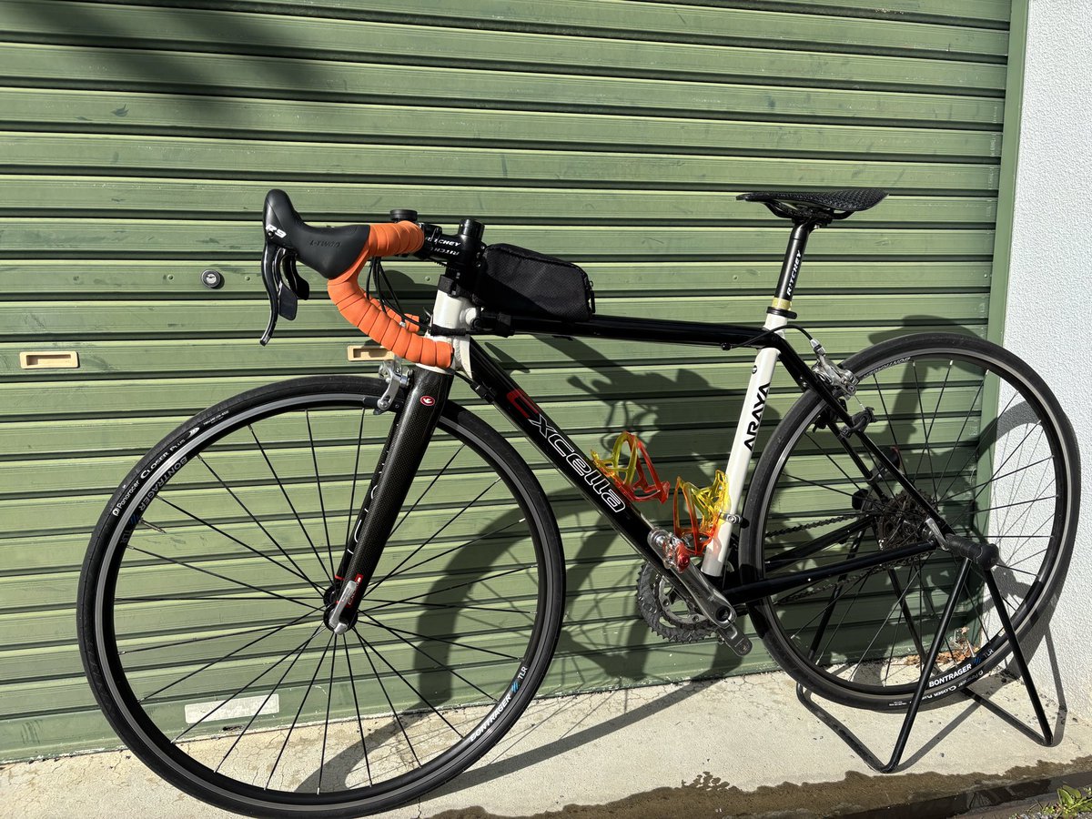 自己紹介用に ARAYAエクセラレース RALEGH CRF BRIDGESTONE RL6D