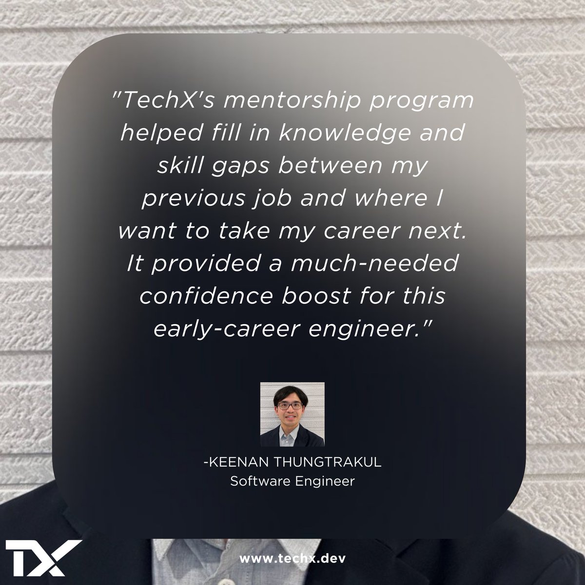 TechXLabs's tweet image. Real Words from TechX Students
Want support that actually moves your career forward?
Comment “READY” and we’ll reach out to you or feel free to visit our website techx.dev.
