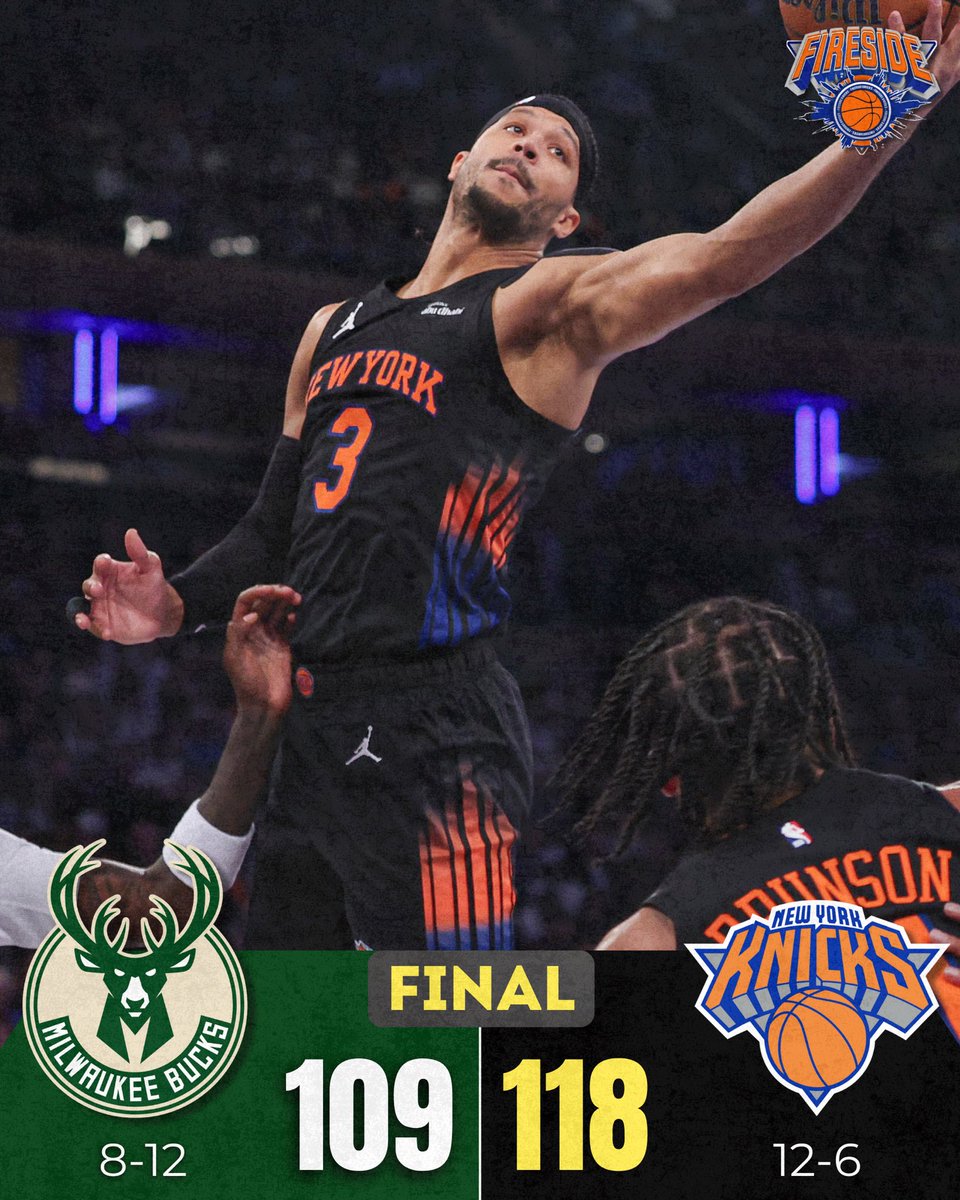 KNICKS TAKE DOWN THE BUCKS 🔥