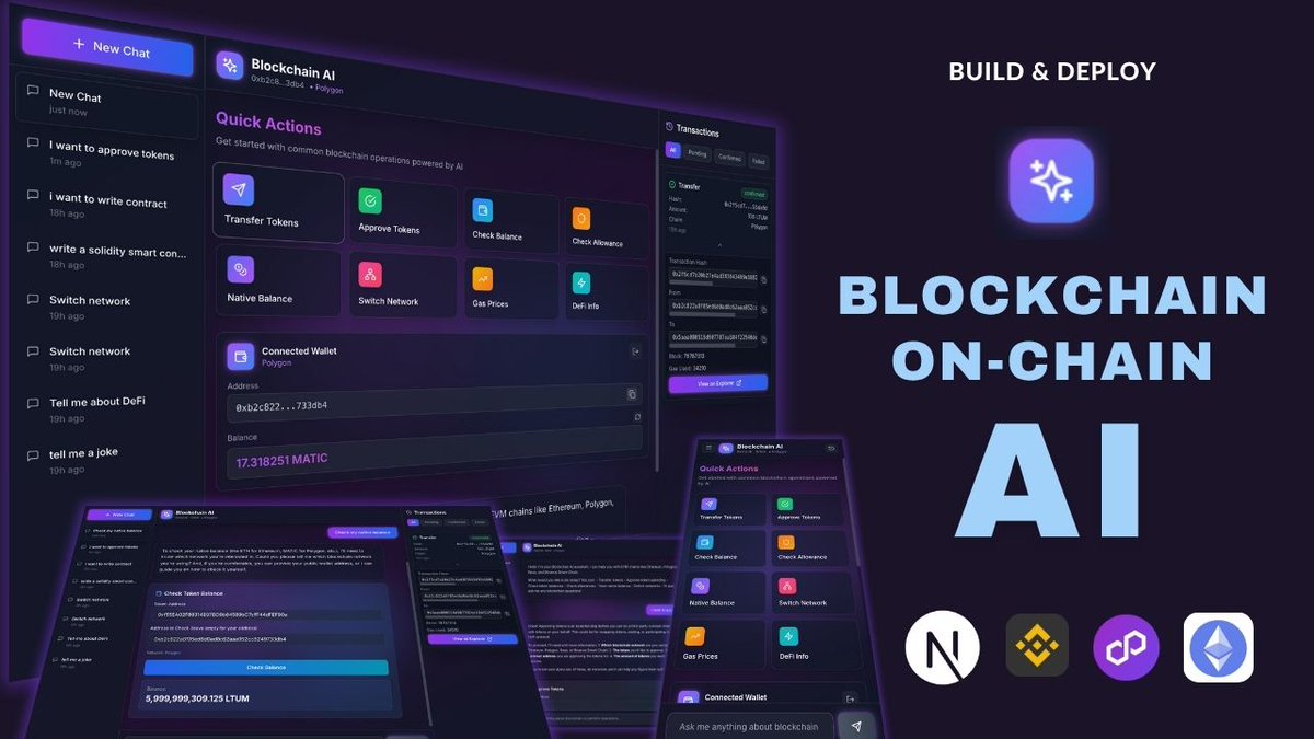 TheBCoders's tweet image. Build &amp;amp; Deploy Blockchain AI DApp | LLM + Next.js + Web3 On-Chain Tools ... youtu.be/dqQT8HBK1Gk?si… via @YouTube
