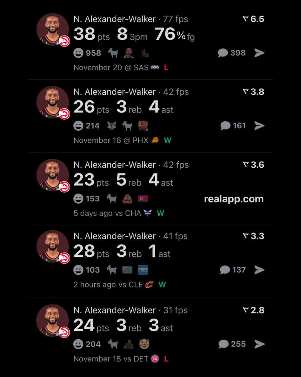 realapp's tweet image. Nickeil Alexander-Walker is hooping this season 🔥