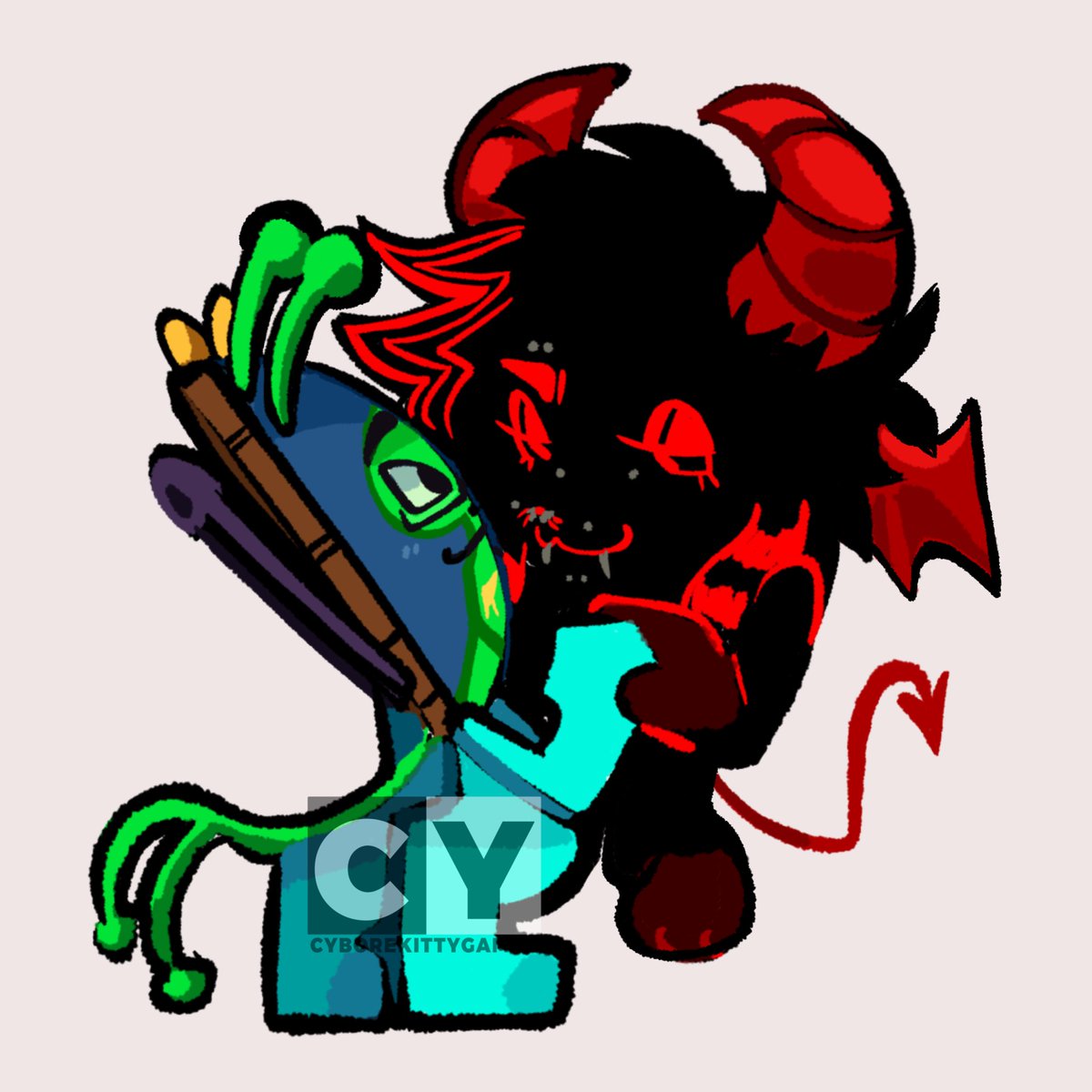 ytcyborekitty's tweet image. Art trade huzzzahhhhh
-
#objectshow #osc #objectshowcommunity