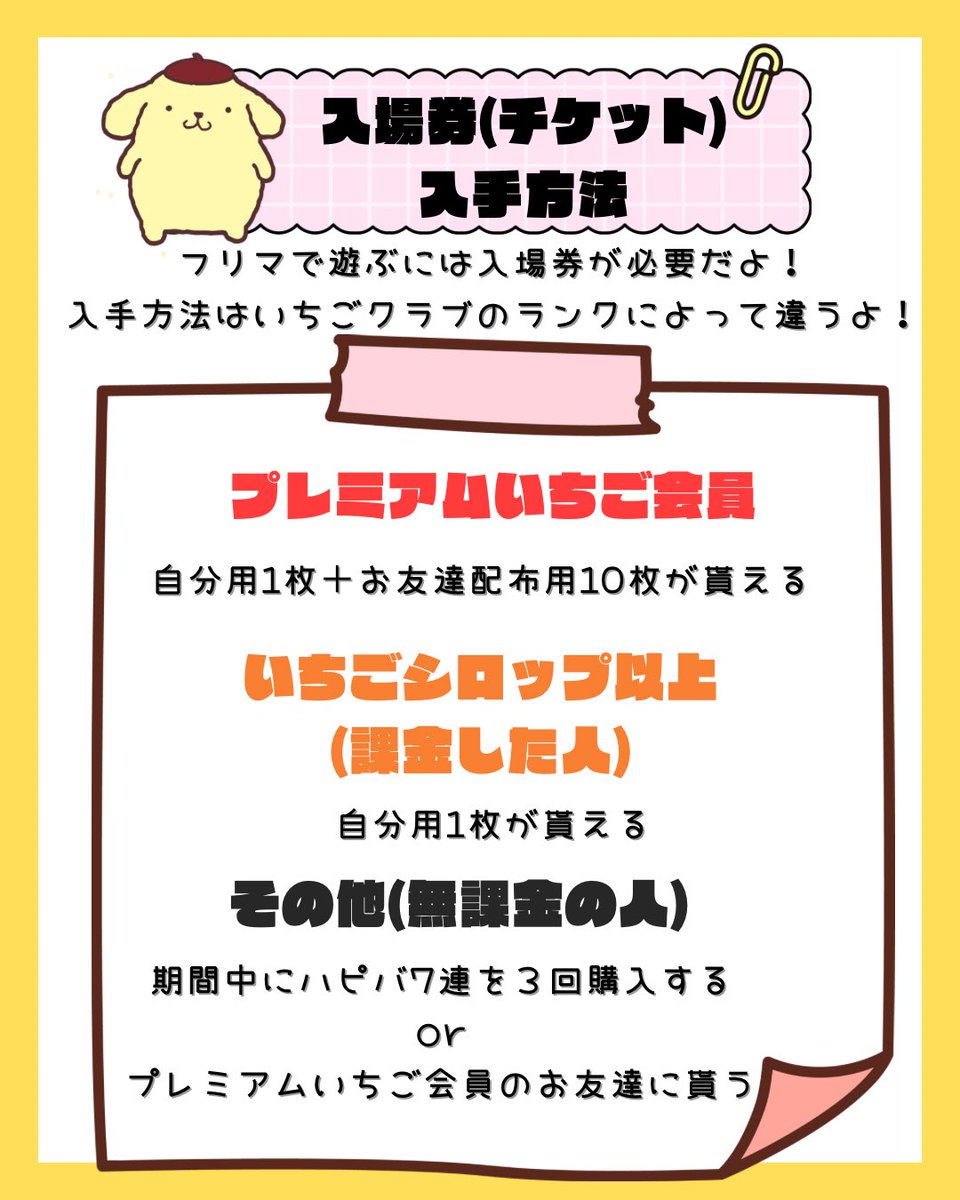 pikachi_sanrio's tweet photo. 🛍️ハロスイはじめてガイドVol.3🛍️
今回はスマイルマーケット(フリマ)についてまとめました!
初めてのフリマだったので、わかったことを次回に向けて記録しておきました🌟
#ハロースイートデイズ
#ハロスイ
#HSD_Sweeties
#hellosweetdays
#ハロスイはじめてガイド
#教えてハロスイ https://t.co/YzOI3d0m0O
