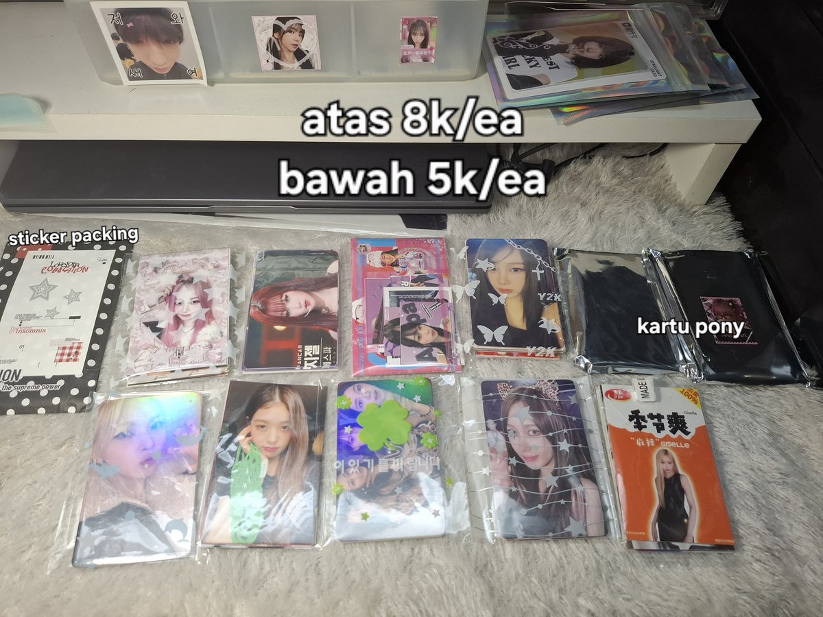 bubblejiesgo's tweet image. wts pribis sellchin exc admn aja yaa, beli banyak ak kasi free pc ofc! 💌