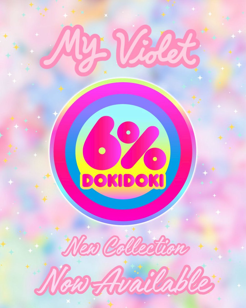 MY VIOLETが今年も6%DOKIDOKIに登場！ 昨年大好評だったMY VIOLETが