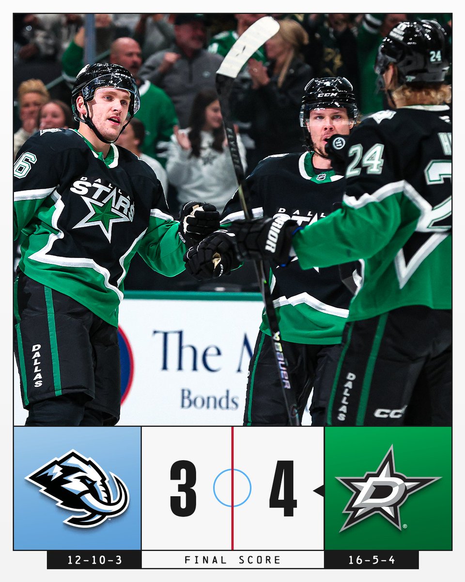 The <a href="/DallasStars/">Dallas Stars</a> stun at home 🌟