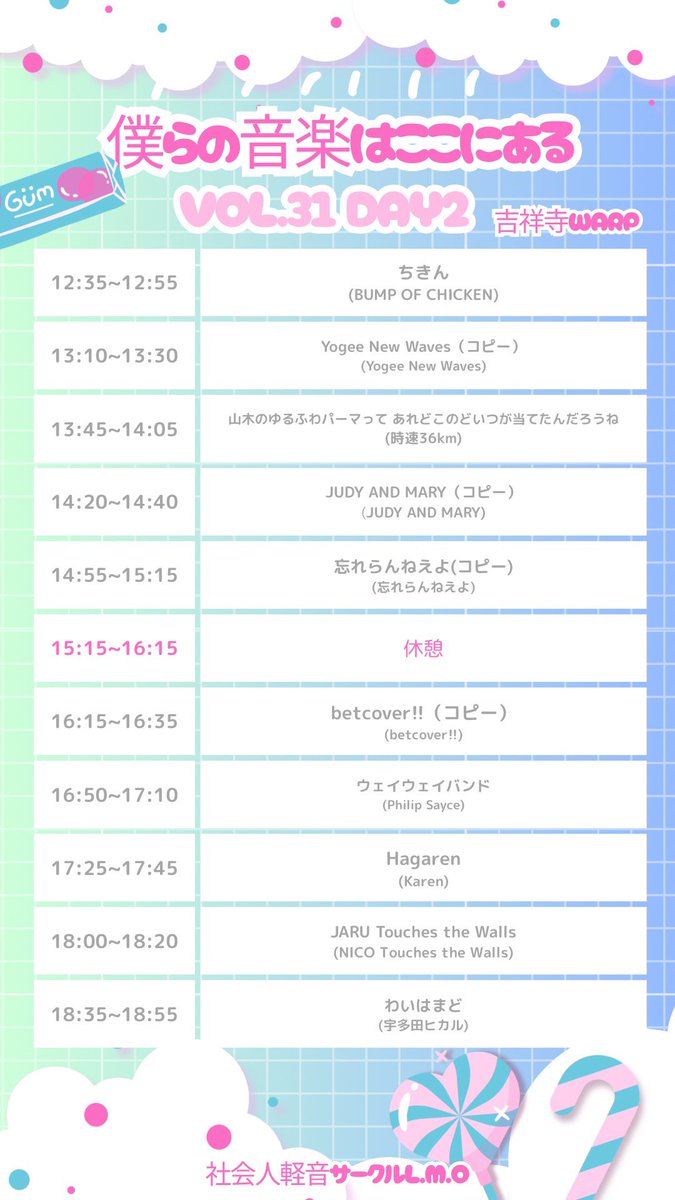 今日は２日め！
盛り上がっていきましょう❣️