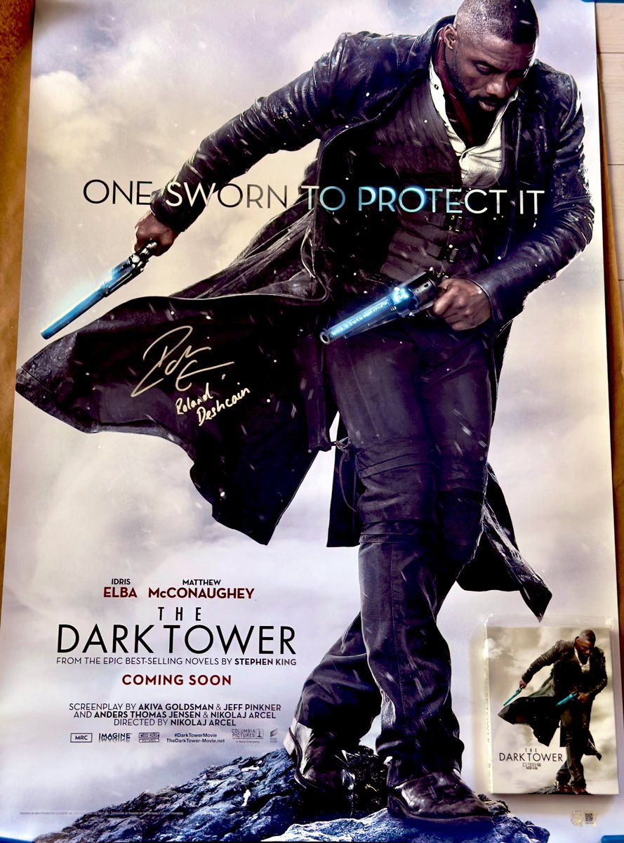 ついにSWAUからイドリス・エルバのサインが到着！約5年待ちでした