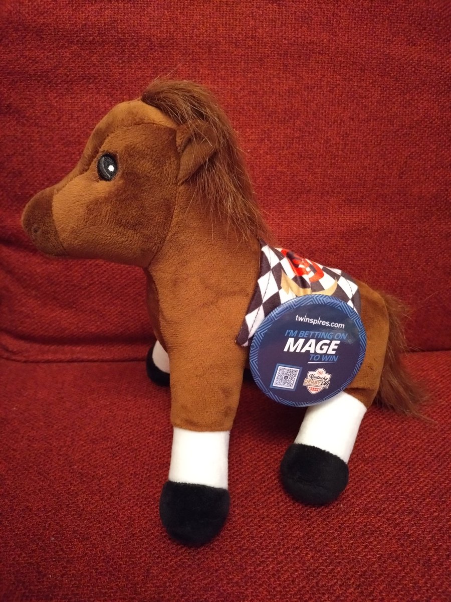 のりにゃん☆厩舎 その4 USA🇺🇸のぬいぐるみ1個 ある意味、このお馬ｻﾝ