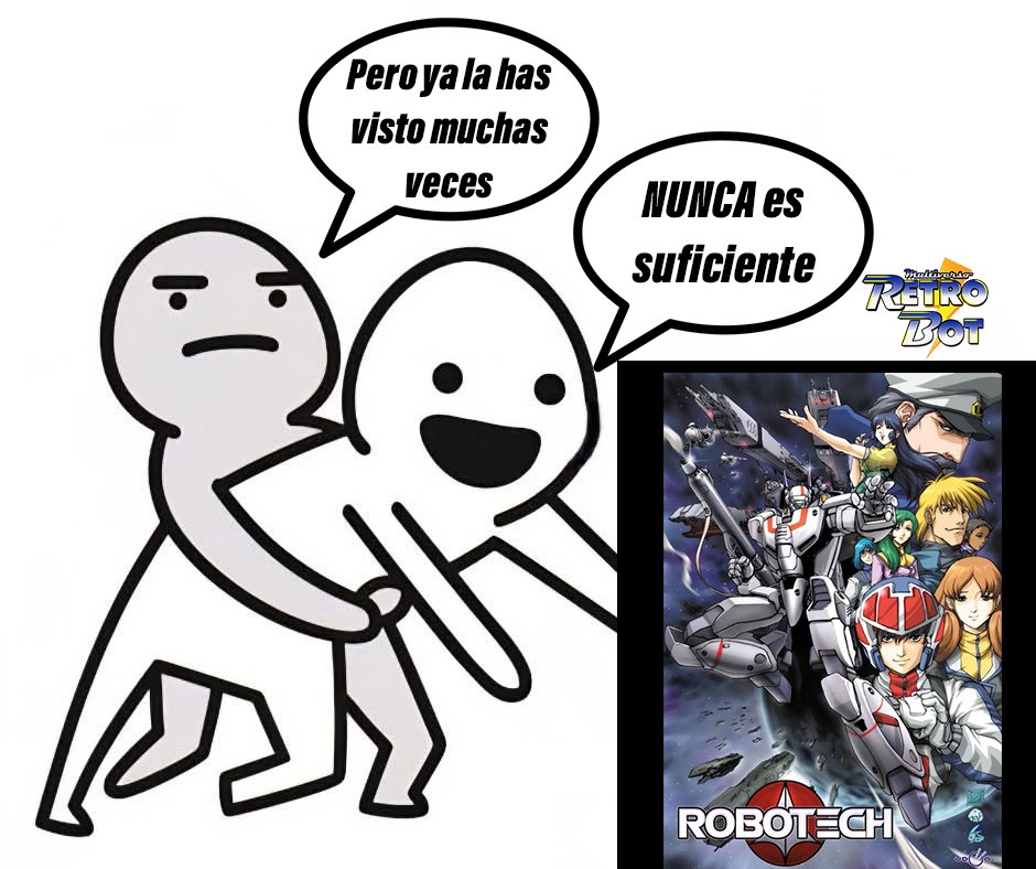 MultiAndroide's tweet image. Simplemente #Robotech
