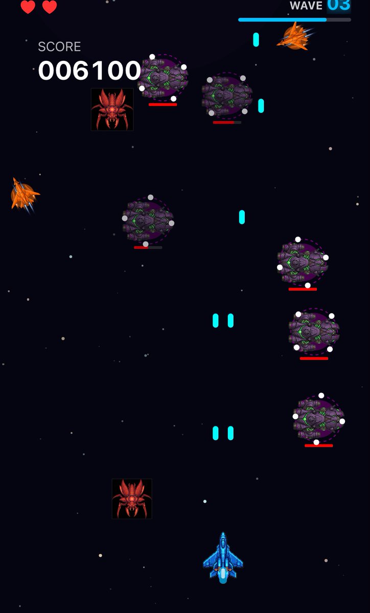 tacarzen's tweet image. ダメージを受けたら一定時間無敵にしないと連続でダメージが入ってしまう。とか。
ゲームは色々とやることがありますよね。

#スーパー開発デー
#モウアワナイバイ2
#ReactNative #Expo