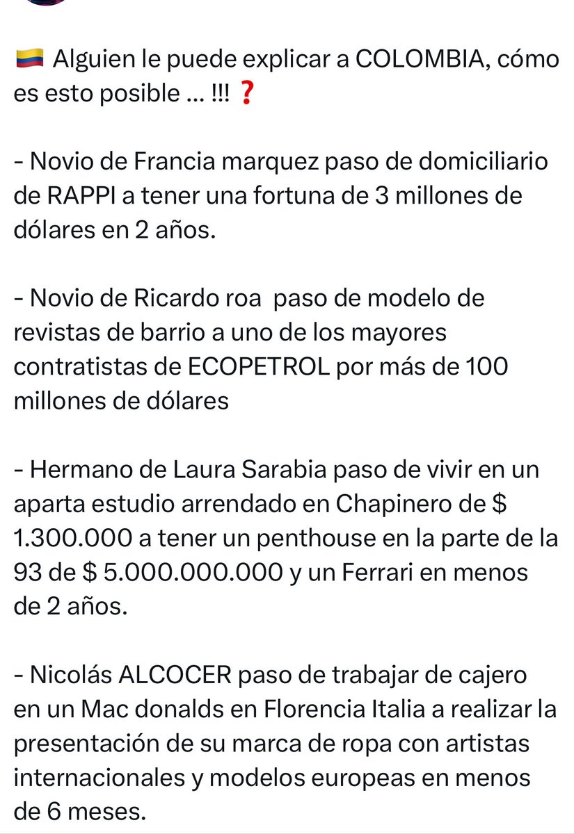 54321Fuera's tweet image. Ese es el cambio, el que se refiere Francia Marquez, y que por supuesto ellos no quieren que se detenga🐀🐀