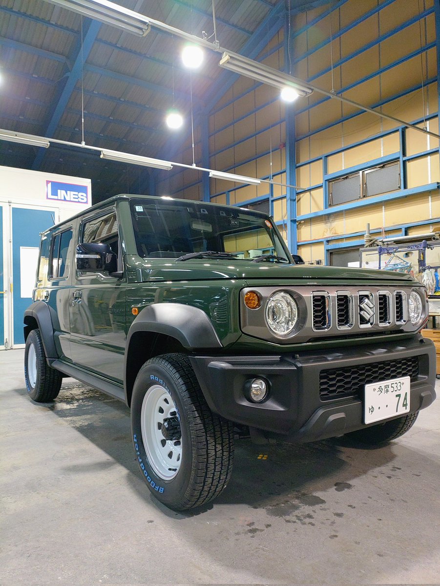 eandestyling's tweet photo. ジムニーノマド
BFGoodrichラジアルTA
なかなか良さそう！
#イーアンドイースタイリング　#ジムニーノマド
#jc74 #BFGoodrich https://t.co/JiXRecGhqh