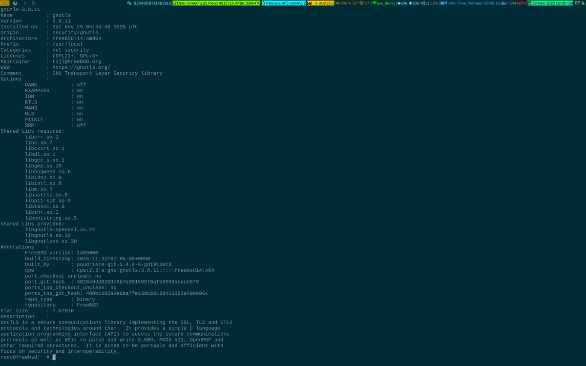 unixbhaskar's tweet image. Wondering 🤔

#linuxadmin #freebsd #opensource #operatingsystem