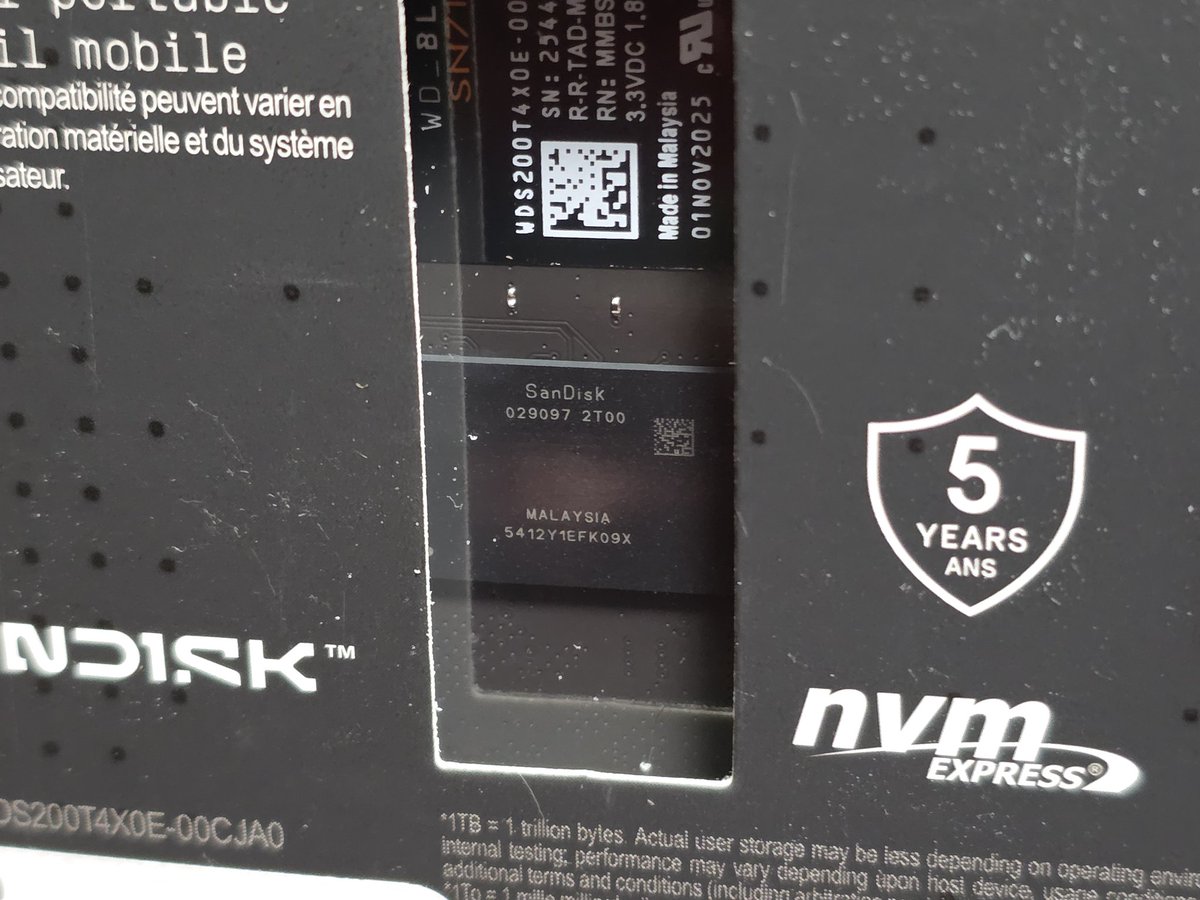 めっちゃ自己主張するNAND