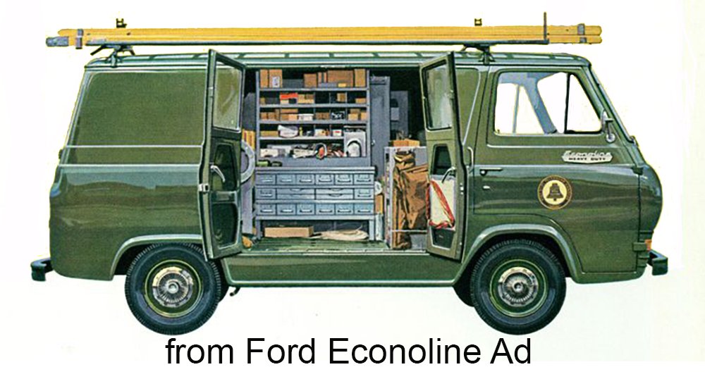 Bell Labs service vehicle, 1965