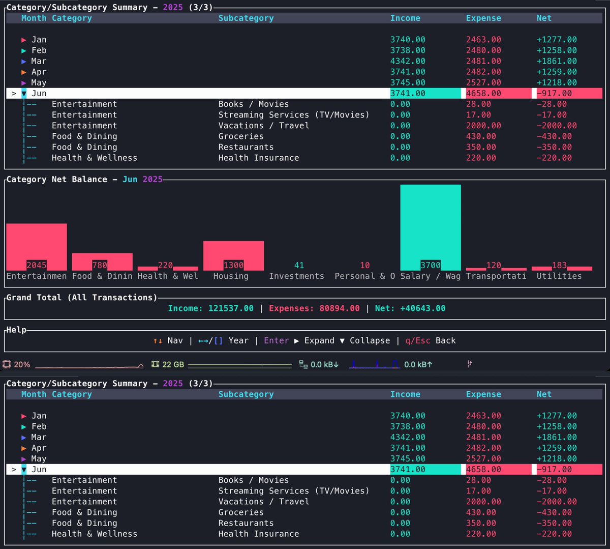 geekbb's tweet image. 感觉 TUI 宇宙要返场了……

1⃣GemGuard - 能同时在 Windows 和 Linux 系统上运行的终端安全工具，借助 Gemini AI 模型，自动分析您电脑里复杂的进程、网络和软件情况，并解释其中潜在的安全风险。
github.com/AlvaroHoux/gem…

2⃣Budget Tracker - 用 Rust…