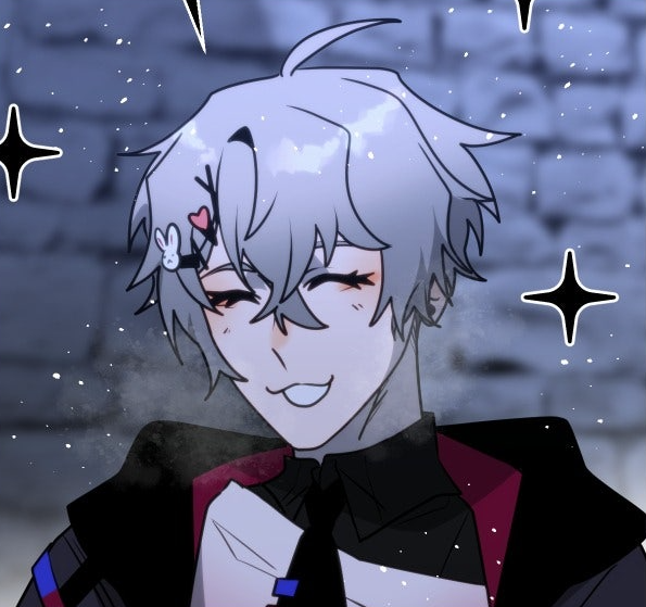 Rei_Inari's tweet photo. If you don't remember who Rowan is he's the cutest Reaper in the Underworld (from ADWD Zero!!!) 🥺✨ https://t.co/vvvsiiDYNl