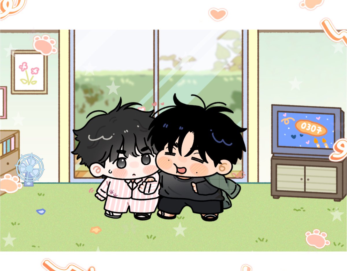 Idledog2104's tweet image. Cuties are back &amp;gt;&amp;lt;

#향의경계