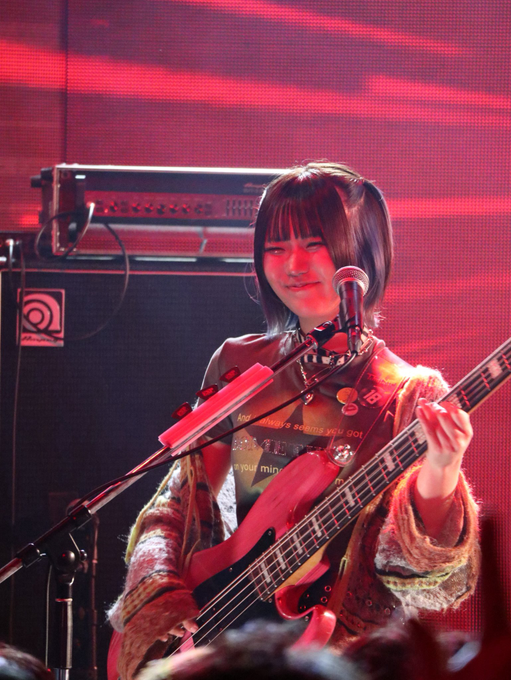 On stage media image