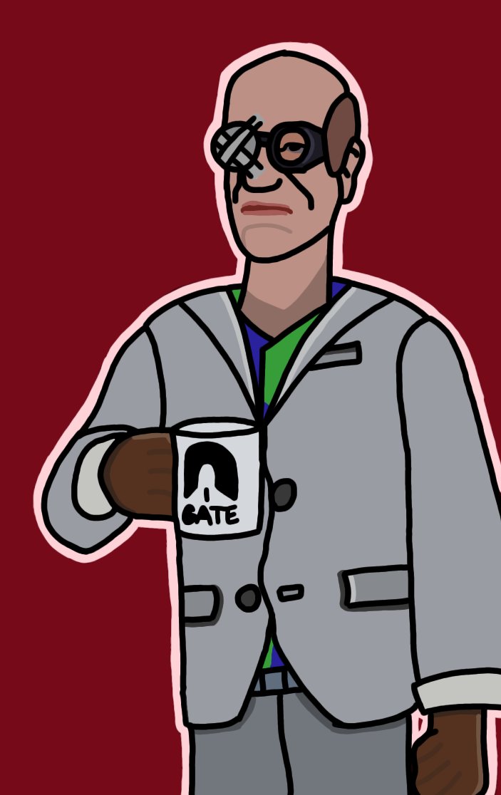 TheSandTimer's tweet image. I had an idea to take The Undying from Hitman and combined it with Abe to make, The Undying Abe.
#abioticfactor #art