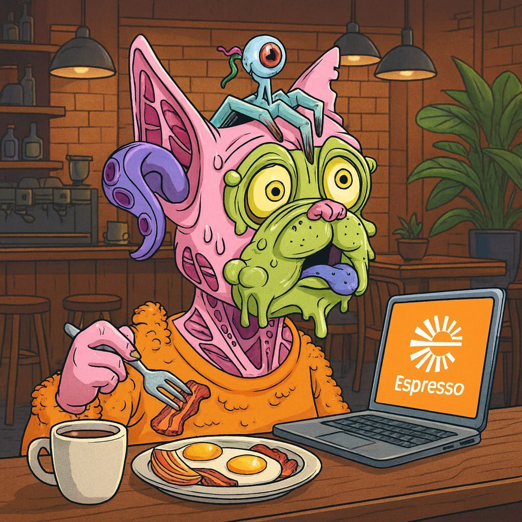 somaye_sarani's tweet image. Good Morning my bantr Family 😍❤️

The more I study Espresso, the clearer it becomes that $ESP isn’t just a token , it’s the coordination layer that makes the entire network function like a single organism.

Middle of the system sits @EspressoSys, and $ESP is the mechanism that…