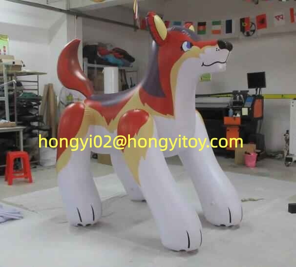 HongyiFactory's tweet photo. Nice weekend 😊😊squeaky inflatable wolf  #squeakysaturday #inflatable #inflatablewolf #inflatablehusky https://t.co/yxuGxZds89