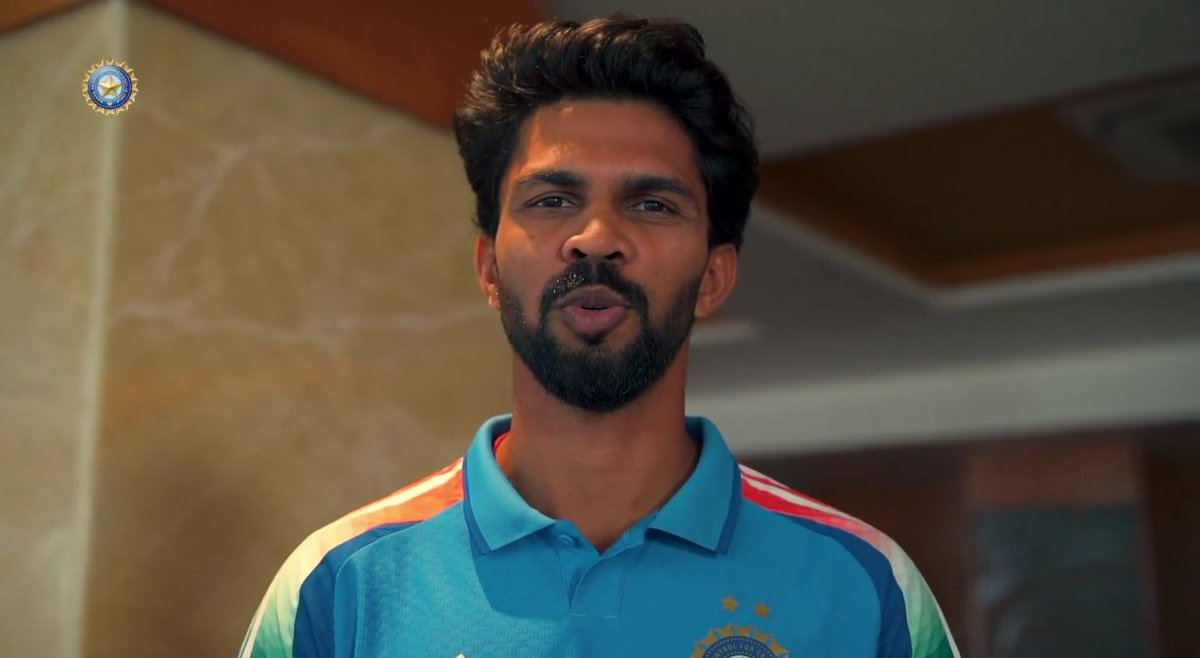 CricCrazyJohns's tweet image. Ruturaj said &quot;Good to be back in Blue, really looking forward to play for India&quot;.