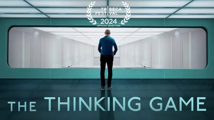 Kernzgo's tweet image. Thinking about Thinking👉
When scientists dedicate their lives to thinking, we must learn to think for ourselves.

《The Thinking Game》is a documentary that earns your trust almost effortlessly.  Following Demis Hassabis and the DeepMind team across multiple years, it weaves…
