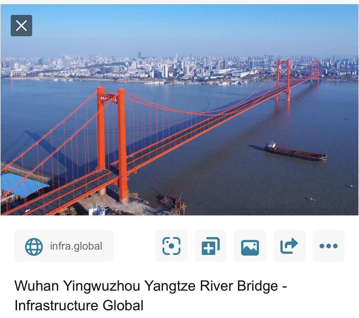 Nonsense6811's tweet photo. @kyliestew It is quite similar to Wuhan Yangtze Bridge at first I misunderstood this one as that XD https://t.co/WKGX9Rn7Gv