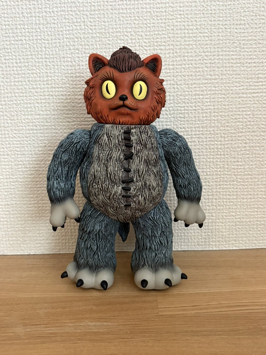 ばけねこだらけ　ポップアップ　限定　着ぐるみ猫　ソフビ　フィギュア 着ぐるみ猫 ソフビ 石黒亜矢子 ばけねこだらけ POP UP 限定 未開封