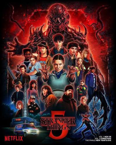 #NowWatching “Stranger Things” 

-Season 5: Episode 4 “Sorcerer”

-After the end of episode 3 I can just tell the shit is about to hit the fan fast! AND IM HERE FOR IT! 

-Stay tuned for my review (it’ll probably get dropped tomorrow)