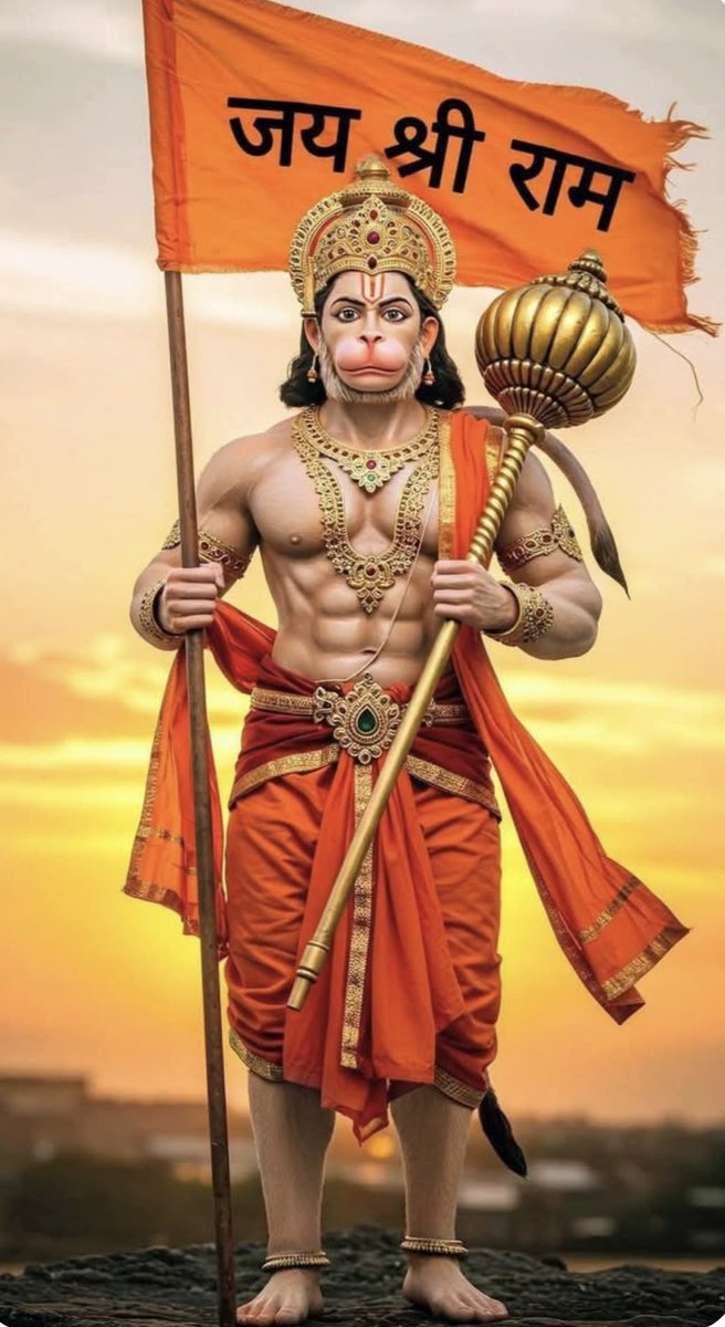 Digangana9's tweet image. अनाथोऽस्मि दयामूर्ति, भवसिन्धौ निमज्जितः।
स्मरामि मारुतेः पुत्रं, कृपां मे कुरु राघव॥

हे दयालु बजरंगी, मैं संसार की लहरों में डूबता-उतराता एक असहाय हूँ। आप ही आधार हैं।  कृपा करें और मुझे अपनी शरण में रखें।