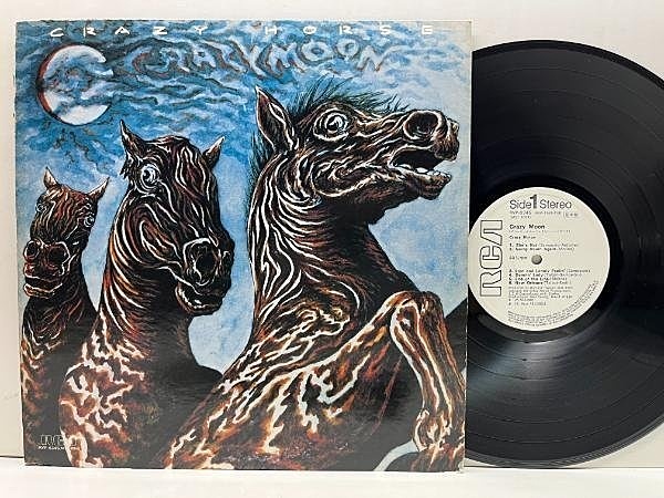 白プロモ／見本盤】美盤!! '78年 初版 日オリジナル CRAZY HORSE Crazy