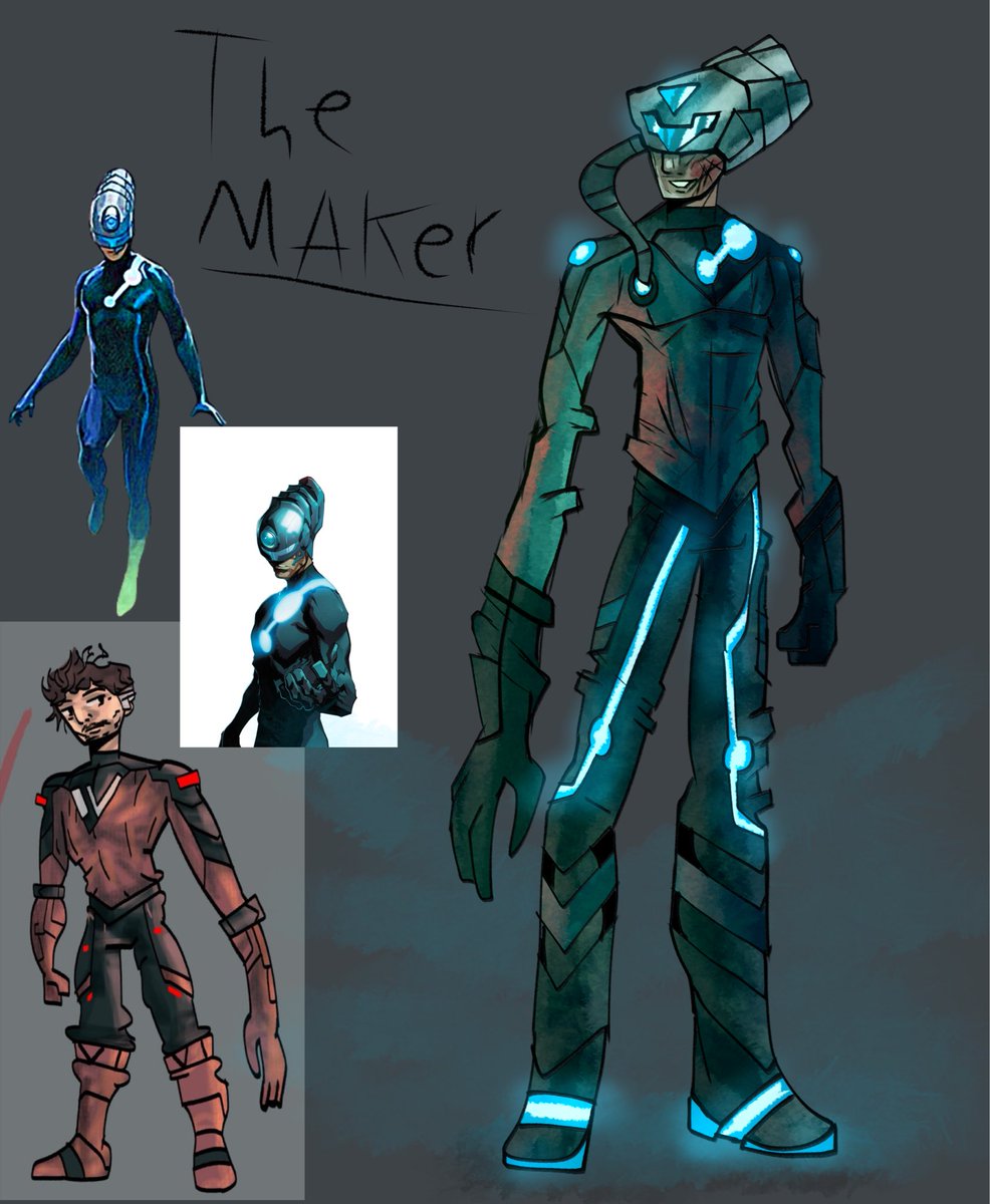 The maker. Based him off my old reed design