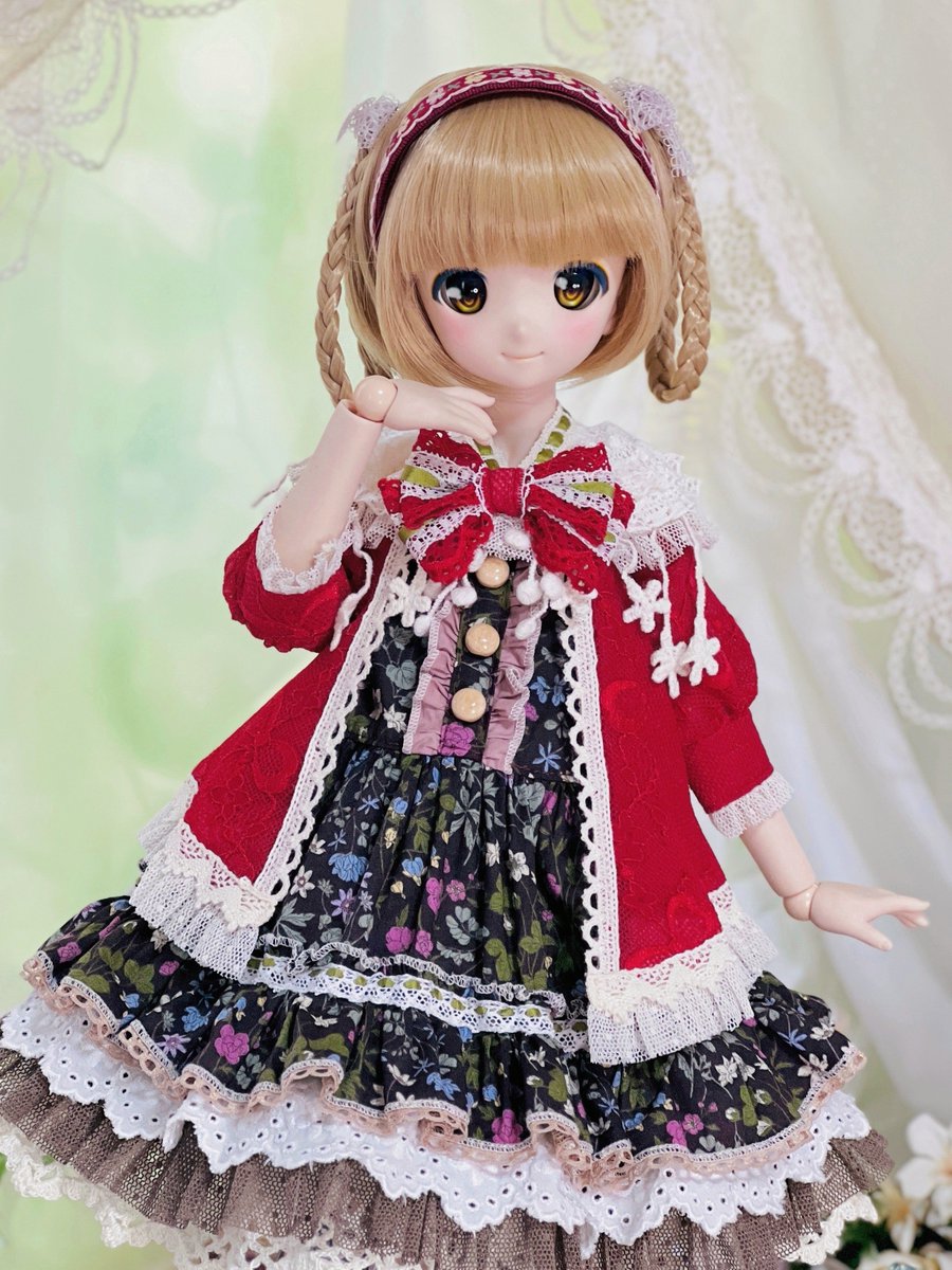 こちらはMDDサイズの新作の森ガールワンピースセットです✨ チロル