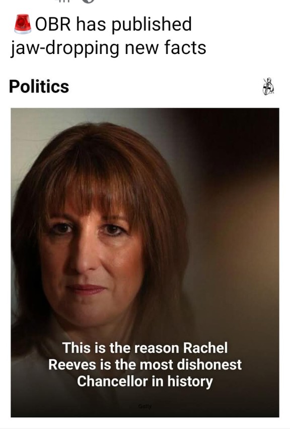 SoakellPaul's tweet image. She lied 
#LabourLies 
To give workers money to the dossers...

Labour OUT
#ReevesResign 
    #ReevesLied