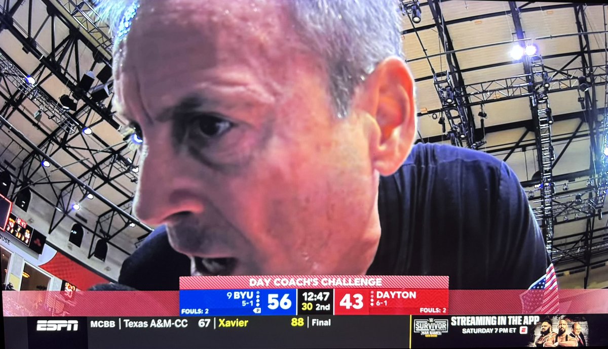 Ref cams in college basketball always look so ridiculous compared to the NBA 😂