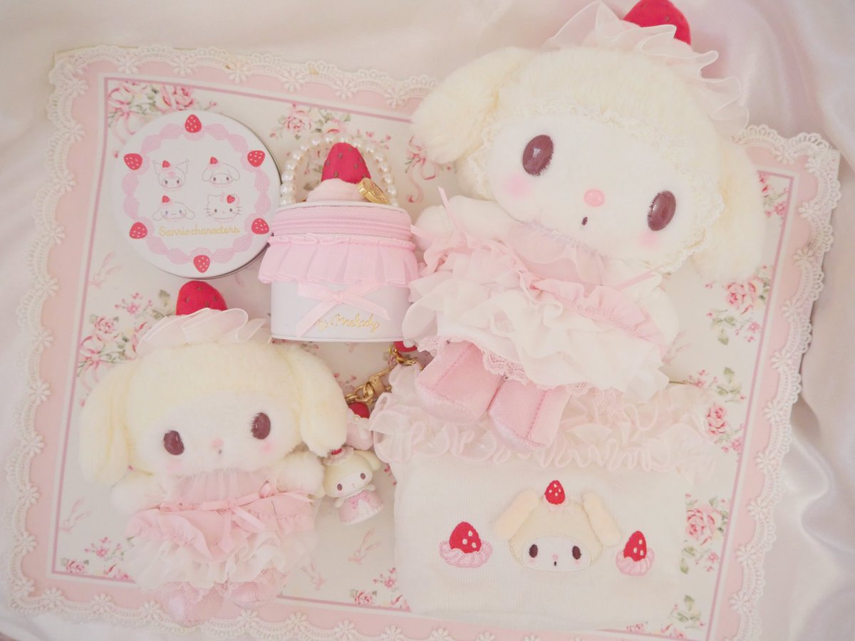 サンリオ いちごホイップケーキシリーズ マイメロディ マスコット