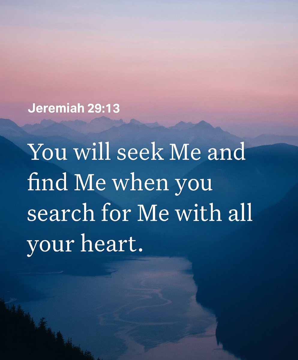 The__Bible7's tweet photo. Jeremiah 29:13 https://t.co/8caWQQEWxM