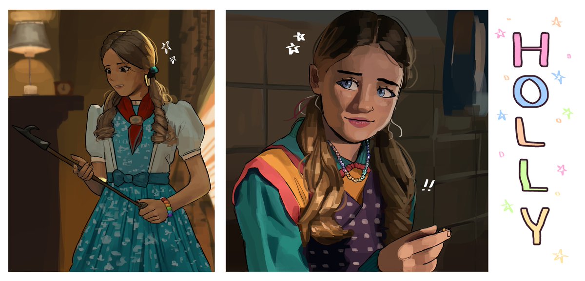 ESnowuh's tweet photo. (stranger things season 5 art so be aware)
.
.
.
.
.
holly wheeler !! :D 
#HollyWheeler #StrangerThings5 #StrangerThingsfanart https://t.co/fBwi8sHMog