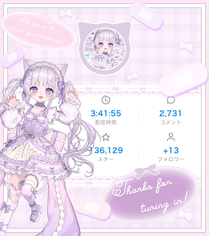猫々姫にゃむ🍰💜Razz (@nyamu__official) / Posts / X